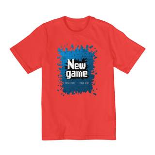 Nome do produto Camiseta Infantil (10 a 14) New Game Start