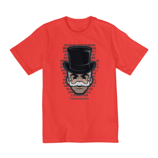 Nome do produto Camiseta Infantil (2 a 8) Mr. Robot Máscara