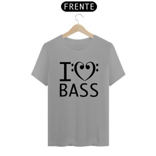 I Love Bass (branca / cores claras)