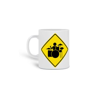 Caneca Placa Baterista v1