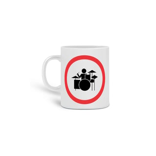 Caneca Placa Baterista v2