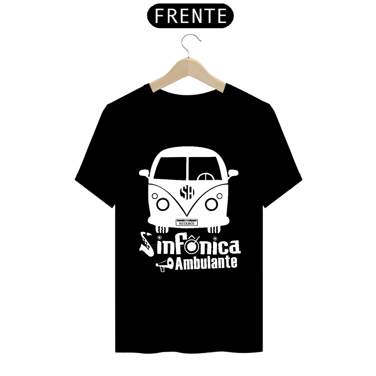 Nome do produto: Sinfônica Ambulante (estampa branca)
