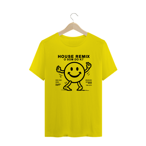 T-SHIRT HOU REMIX O SOM DO K7