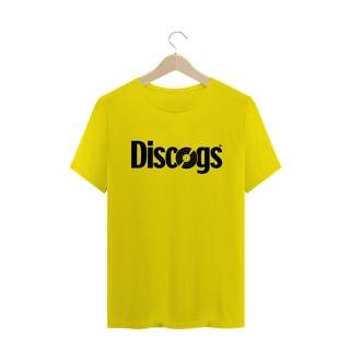 Nome do produto T-SHIRT DISCOG LOGO PRETA