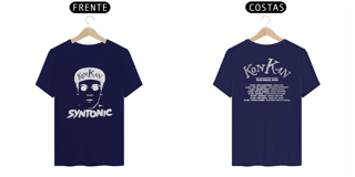 Nome do produto CAMISETA OFICIAL KON KAN TOUR 2024 - FRENTE E COSTA silk branco