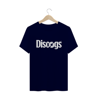 Nome do produto t-shirt discog logo branca