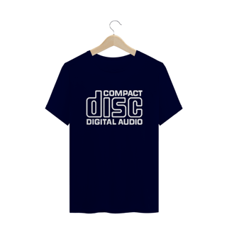 Nome do produto TSHIRT COMPACT DISC STAMP BRANCO
