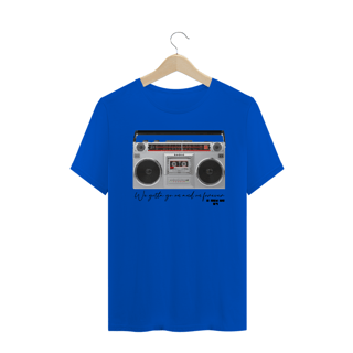 Nome do produto T-Shirt R-A-D-I-O - O Som Do K7