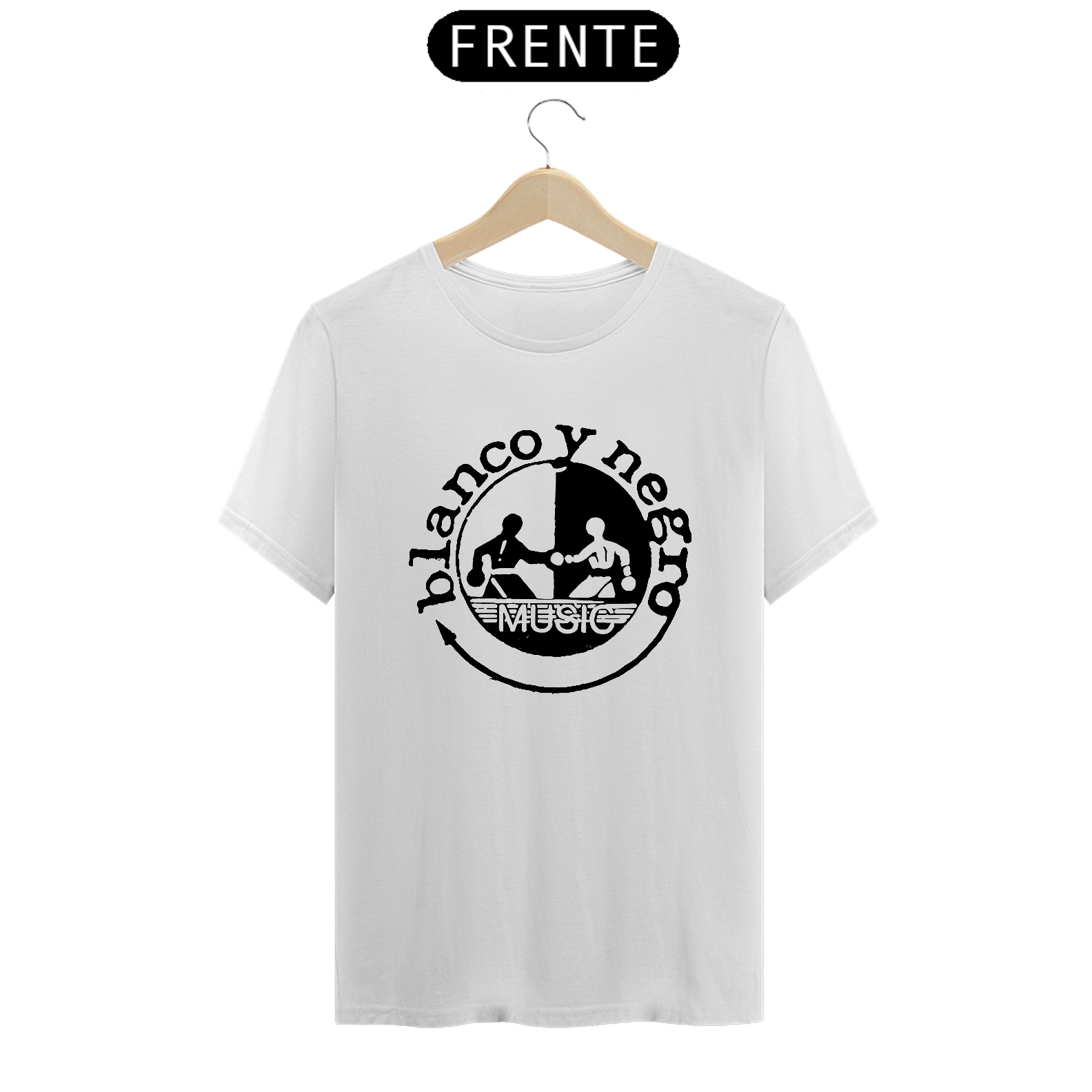 BLANCO Y NEGRO MUSIC RETRO TSHIRT