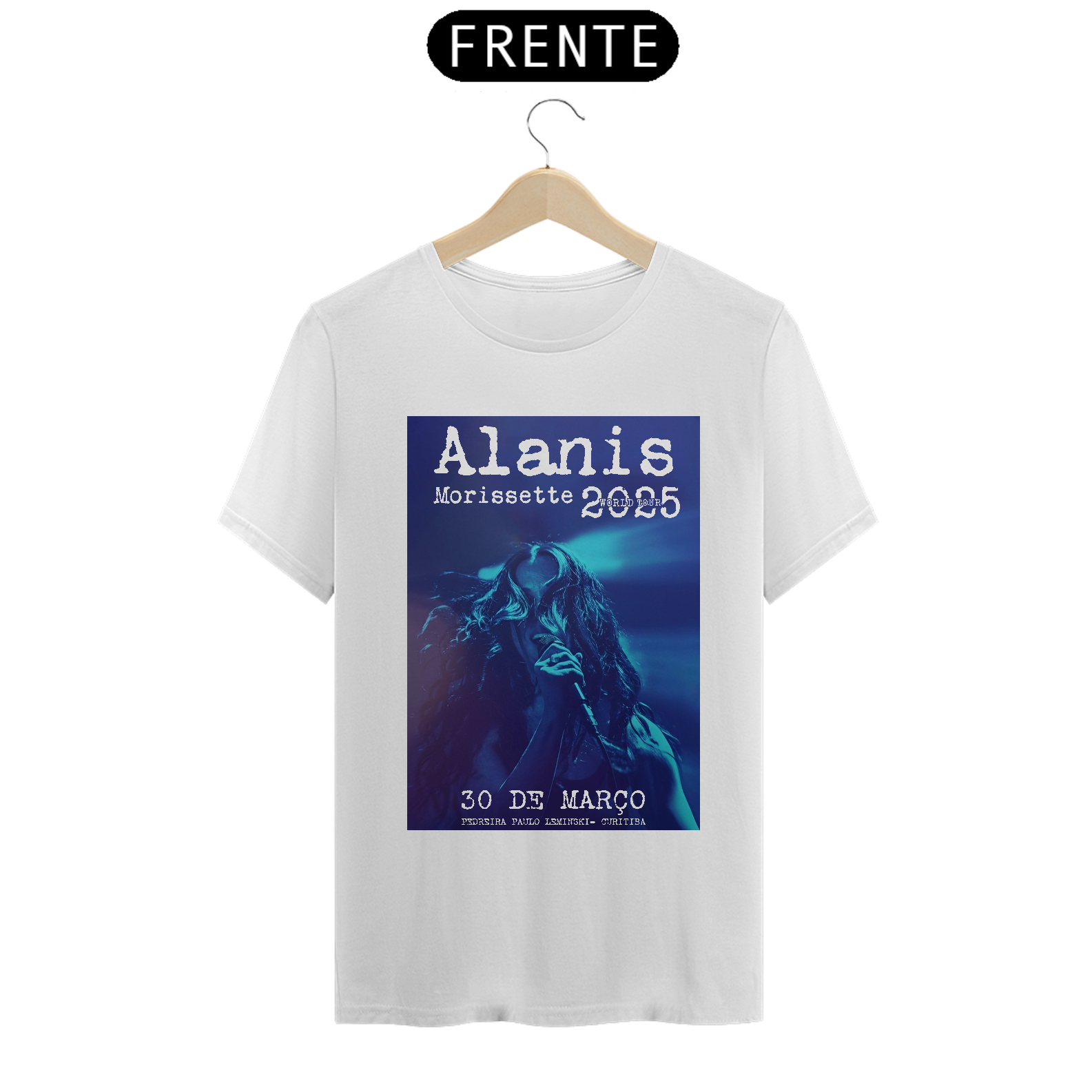 T-SHIRT ALANIS 2025 COM DATA