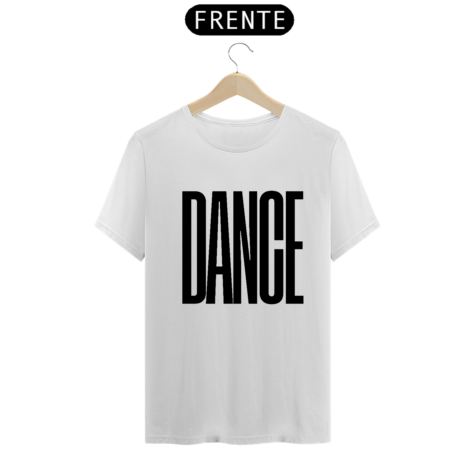 CAMISETA DANCE SILK PRETO