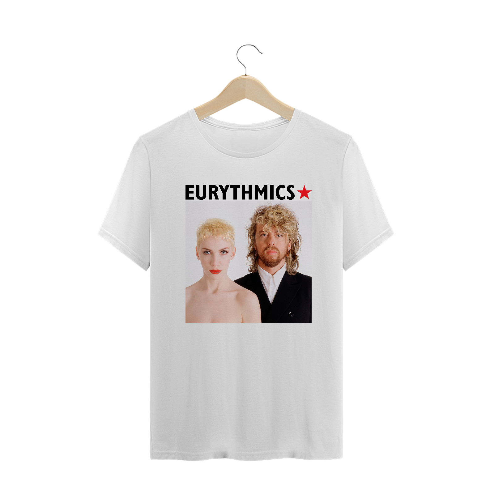 T-SHIRT EURYTHMICS O SOM DO K7