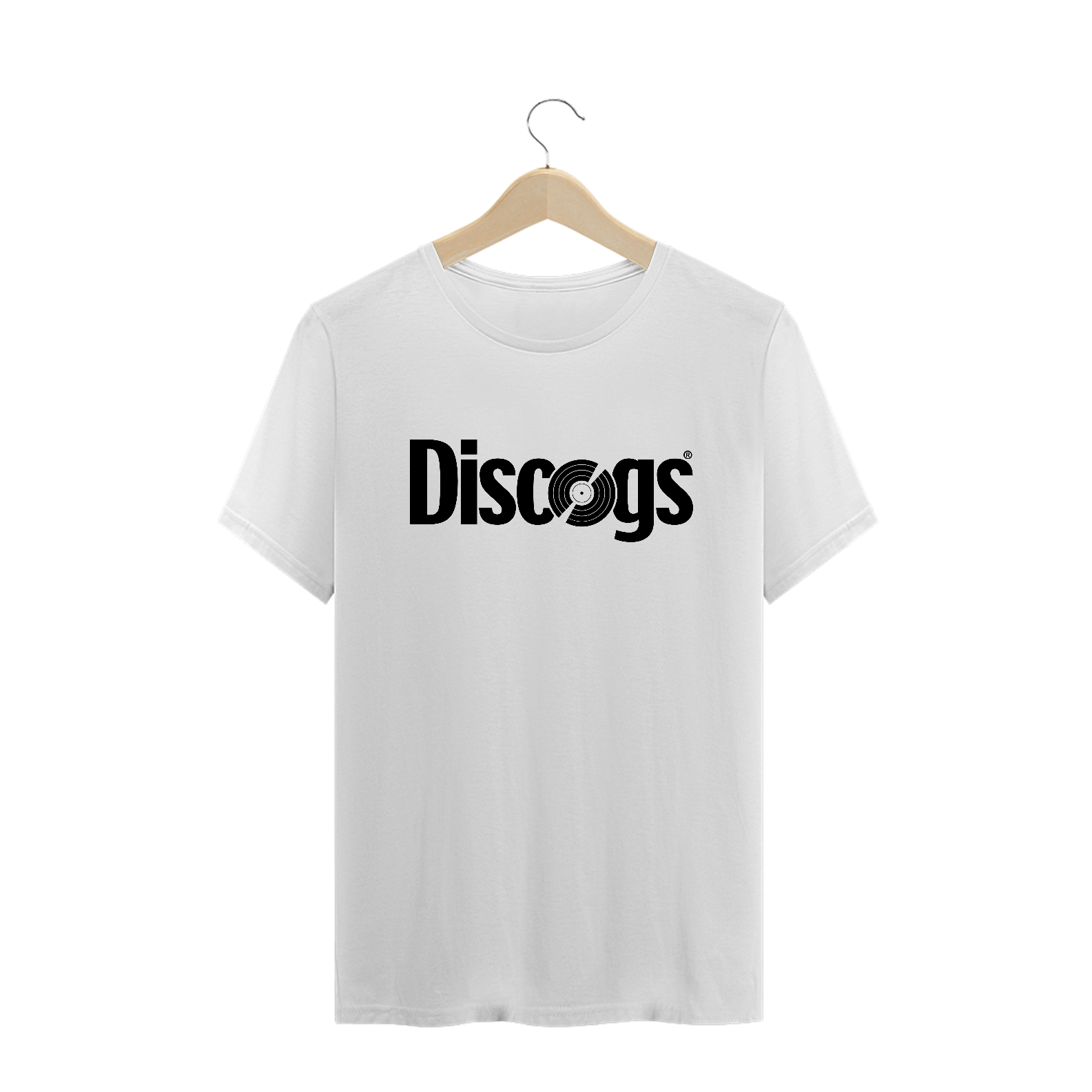 T-SHIRT DISCOG LOGO PRETA