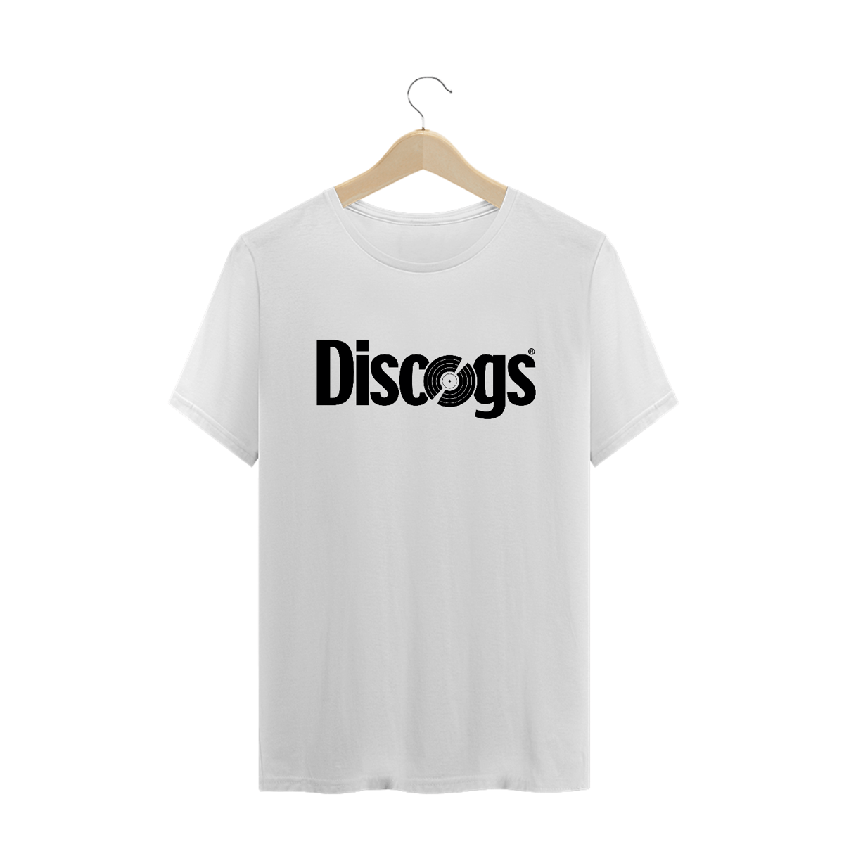 Nome do produto: T-SHIRT DISCOG LOGO PRETA