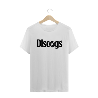 Nome do produto T-SHIRT DISCOG LOGO PRETA