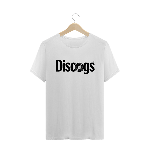 T-SHIRT DISCOG LOGO PRETA