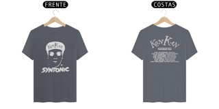 Nome do produto CAMISETA OFICIAL KON KAN TOUR 2024 - FRENTE E COSTA silk branco