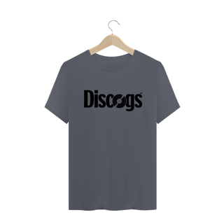 Nome do produto T-SHIRT DISCOG LOGO PRETA