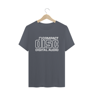 Nome do produto TSHIRT COMPACT DISC STAMP BRANCO