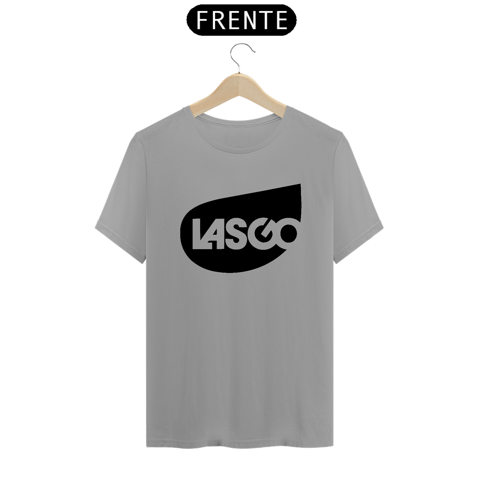 TSHIRT LASGO LOGO PRETA