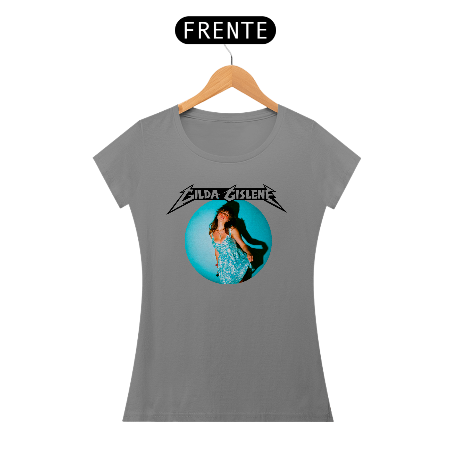 CAMISETA FEMININA GILDA REBEL 