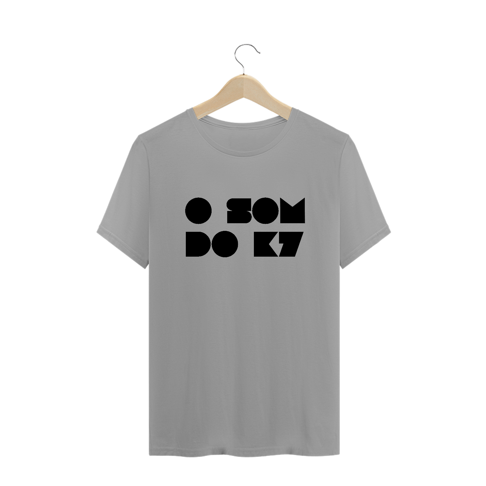 TSHIRT BAUHAUS O SOM DO K7 PRETO