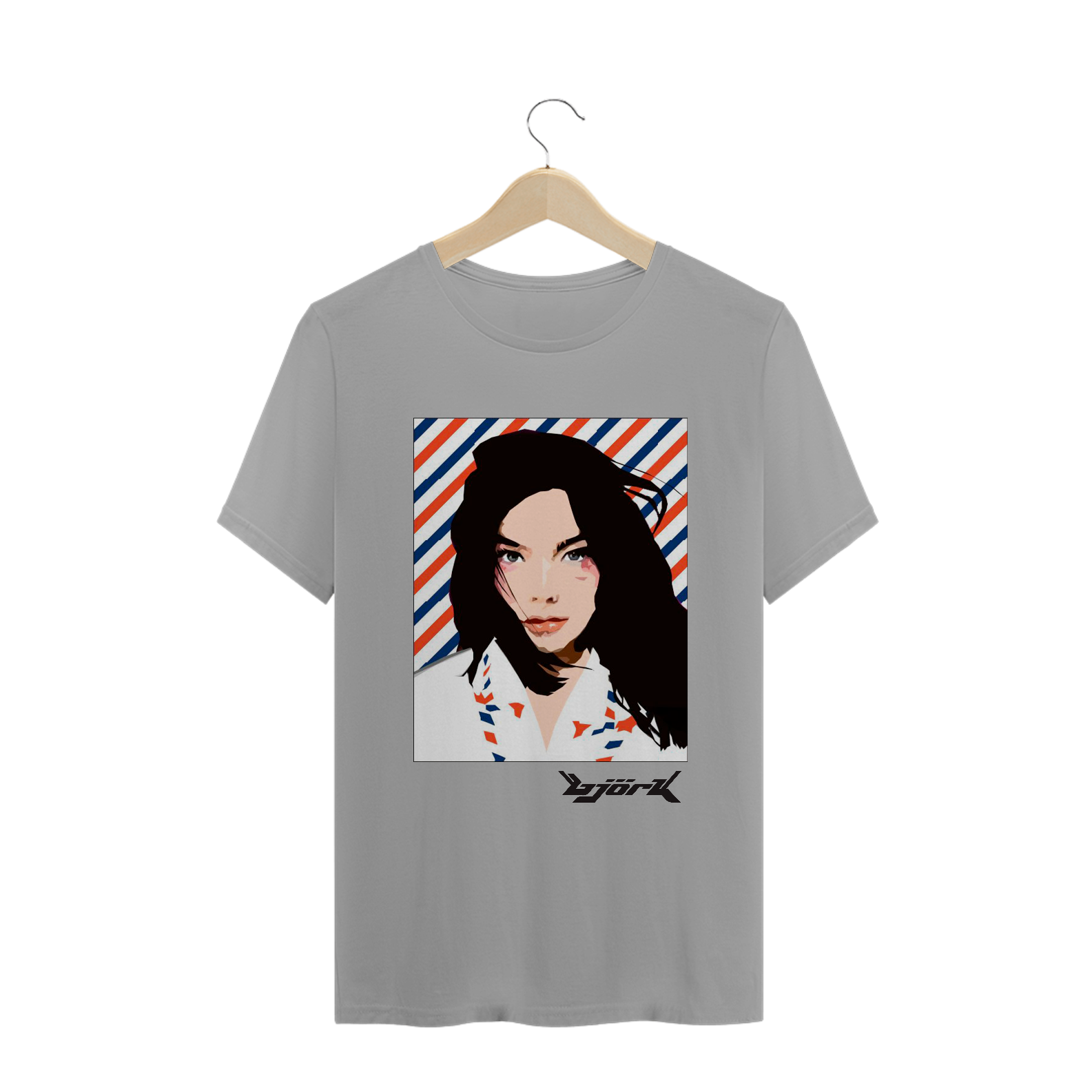 T SHIRT BJORK POST - O SOM DO K7