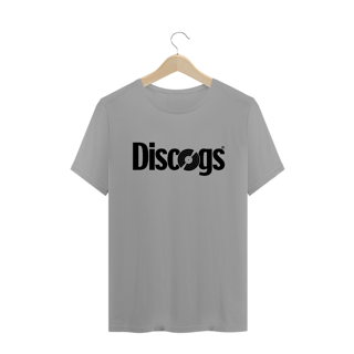 Nome do produto T-SHIRT DISCOG LOGO PRETA