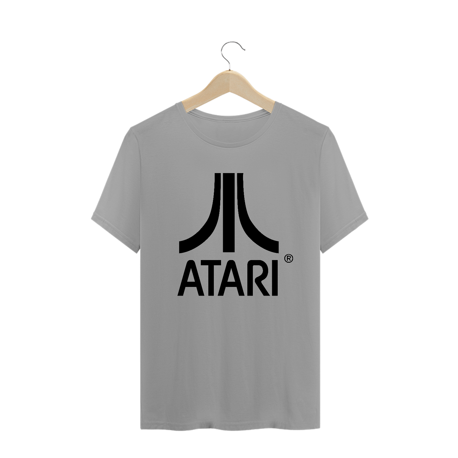 T-SHIRT ATARI STAMP PRETA