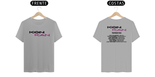 Nome do produto CAMISETA OFICIAL KON KAN TOUR 2024 - FRENTE & COSTA 
