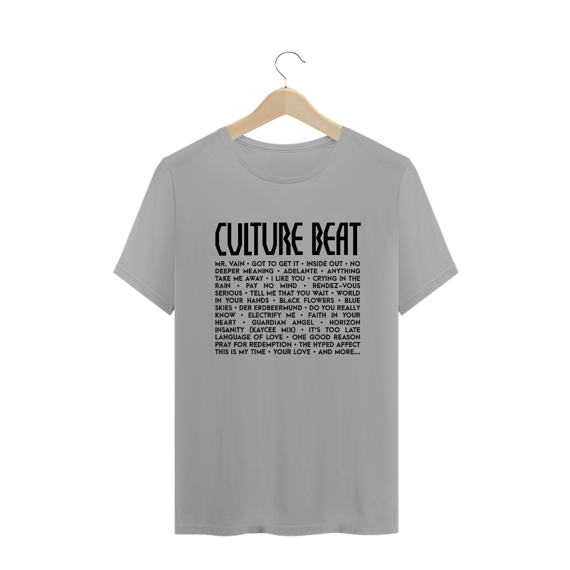 T SHIRT CULTURE BEAT - O SOM DO K7