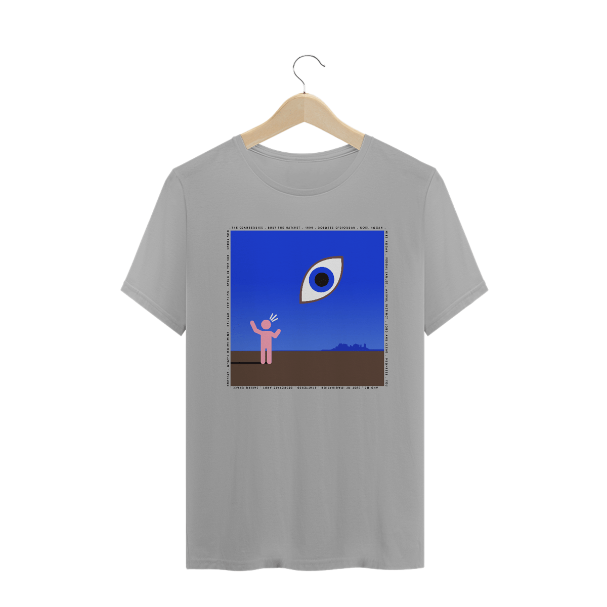 Nome do produto: T-SHIRT INSPIRAÇÃO THE CRANBERRIES - O SOM DO K7