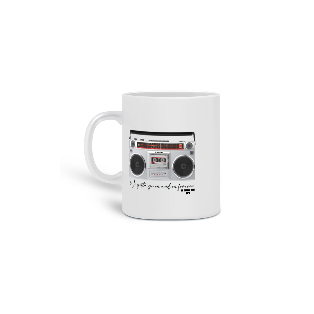 Nome do produto: CANECA RADIO - O SOM DO K7