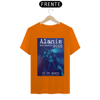 Nome do produto T-SHIRT ALANIS 2025 COM DATA