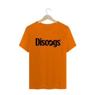 Nome do produto T-SHIRT DISCOG LOGO PRETA