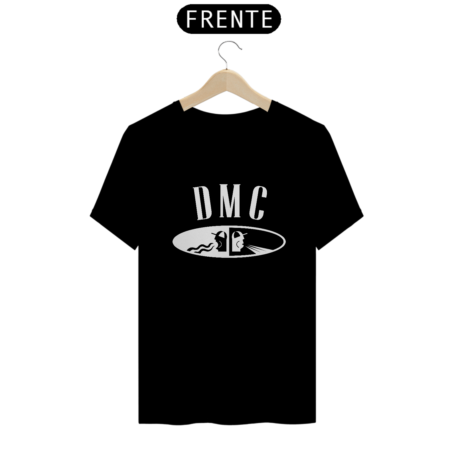 Camiseta DMC DJ STAMP BRANCA