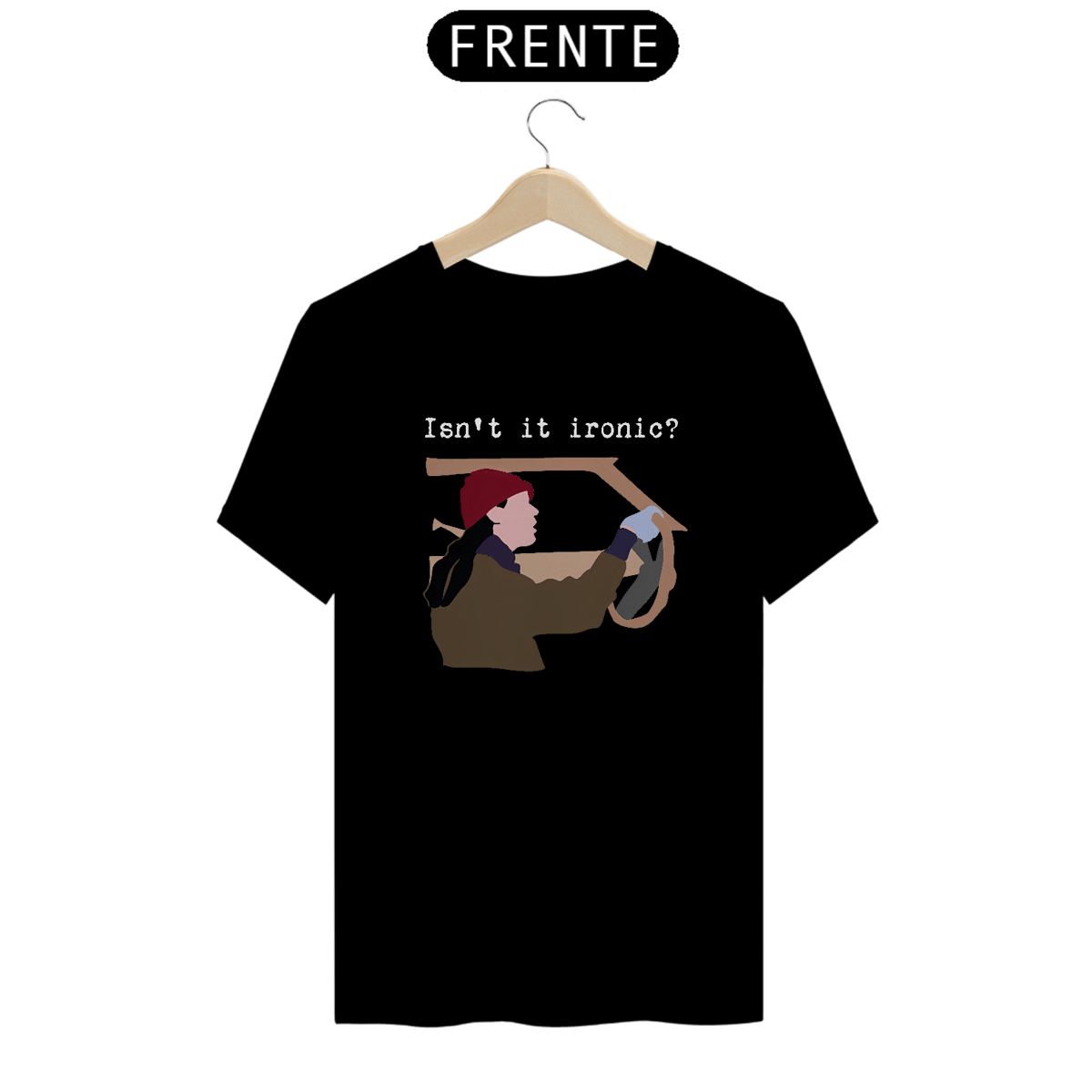 Nome do produto: T SHIR IRONIC ALANIS