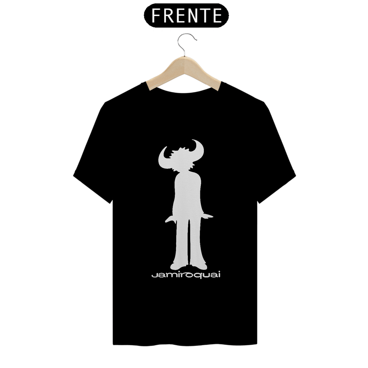 Nome do produto: CAMISETA JAMIROQUAI ESTAMPA BRANCA