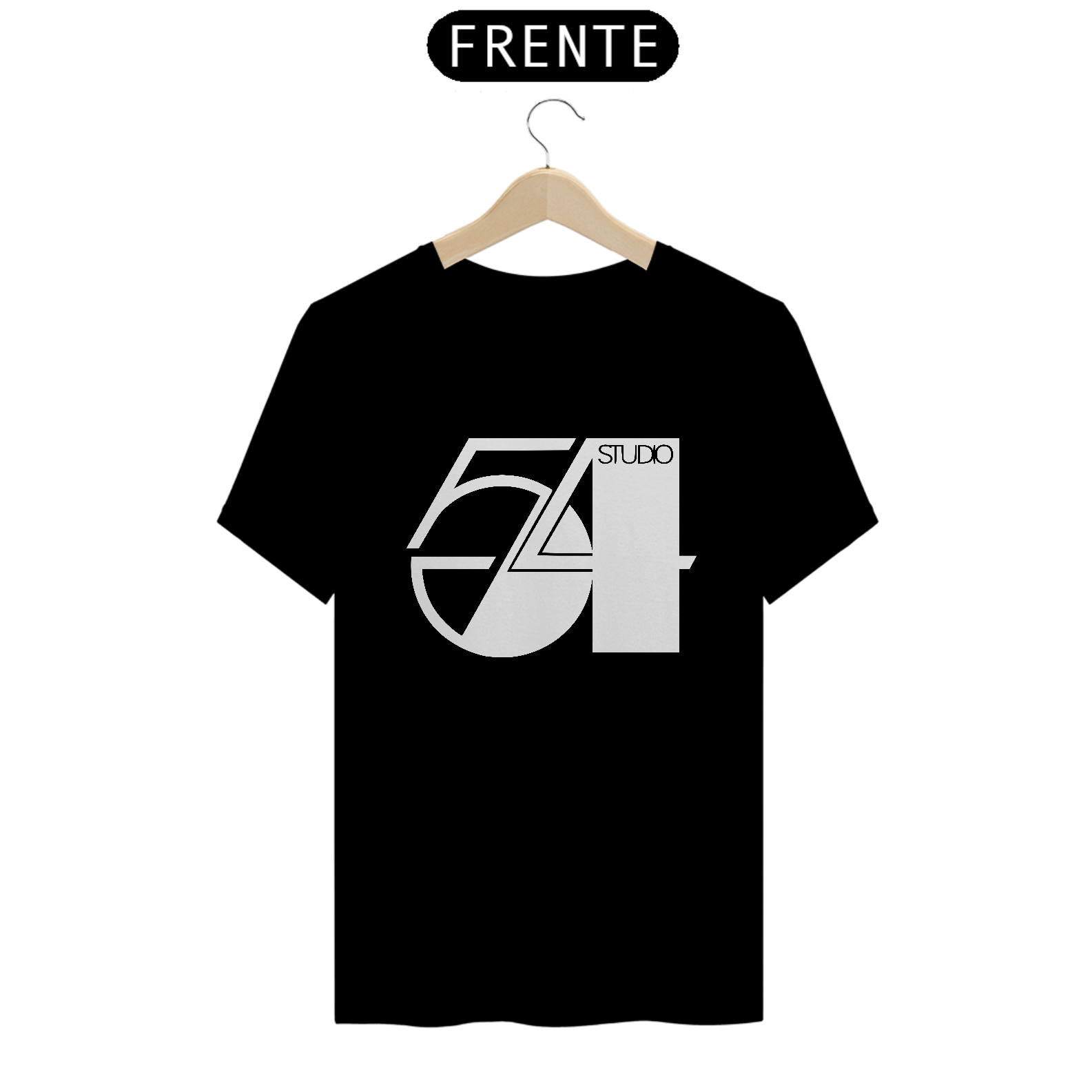 CAMISETA STUDIO 54 LOGO BRANCA