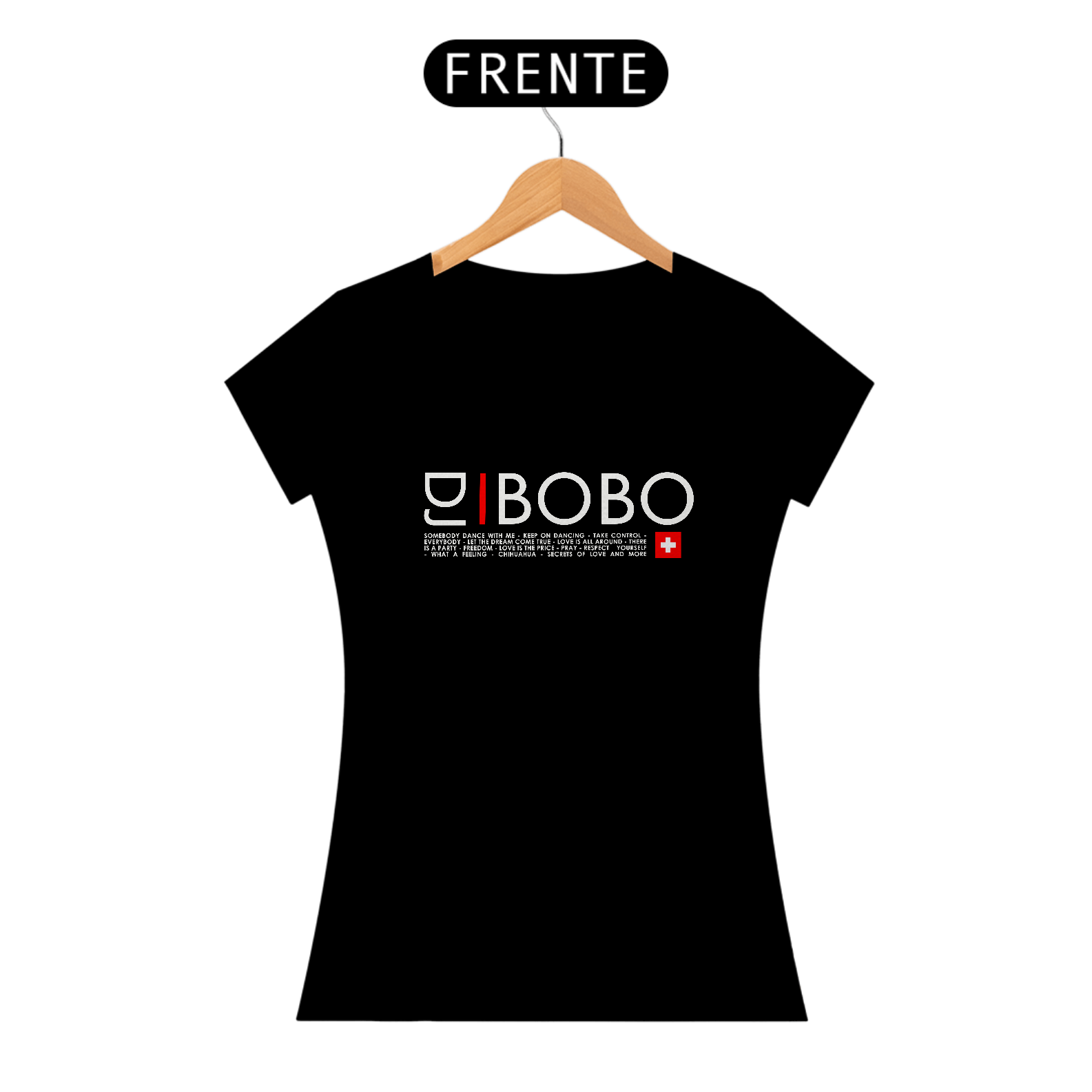 TSHIRT FEMININA DJ BOBO