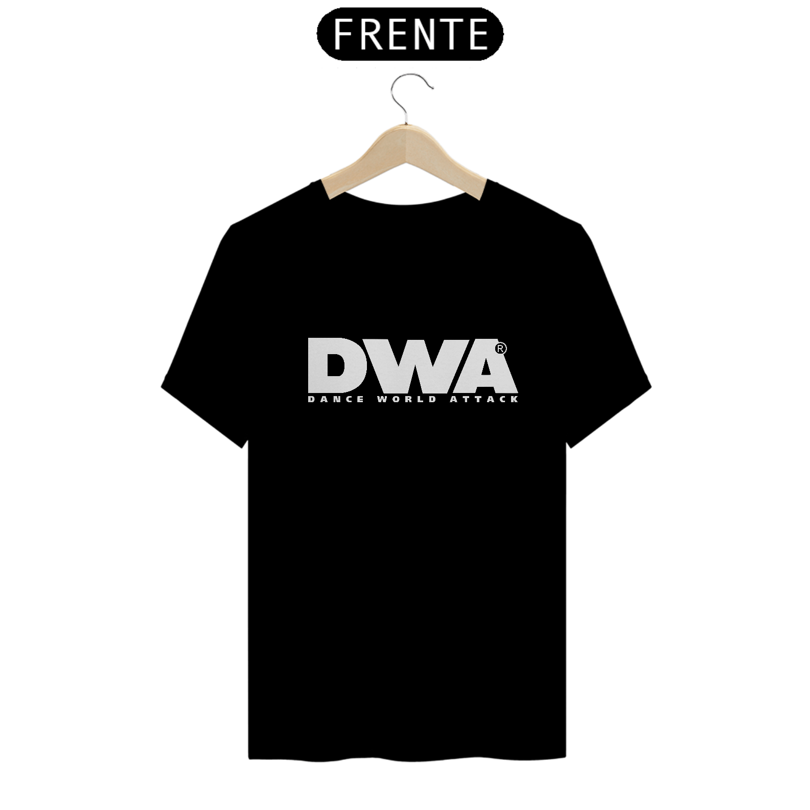 T-SHIRT DWA LOGO BRANCA