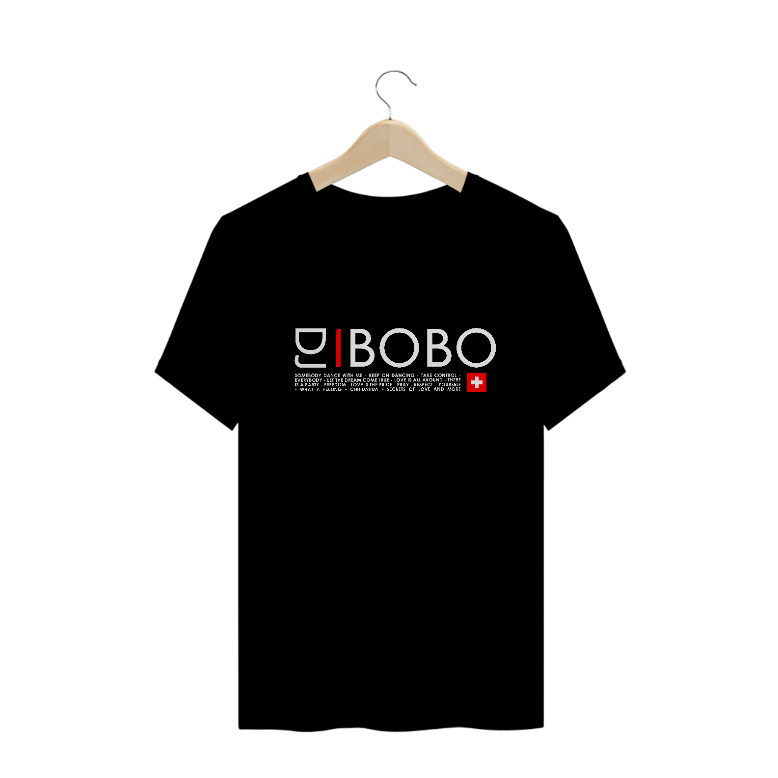 T SHIRT DJ BOBO | O SOM DO K7