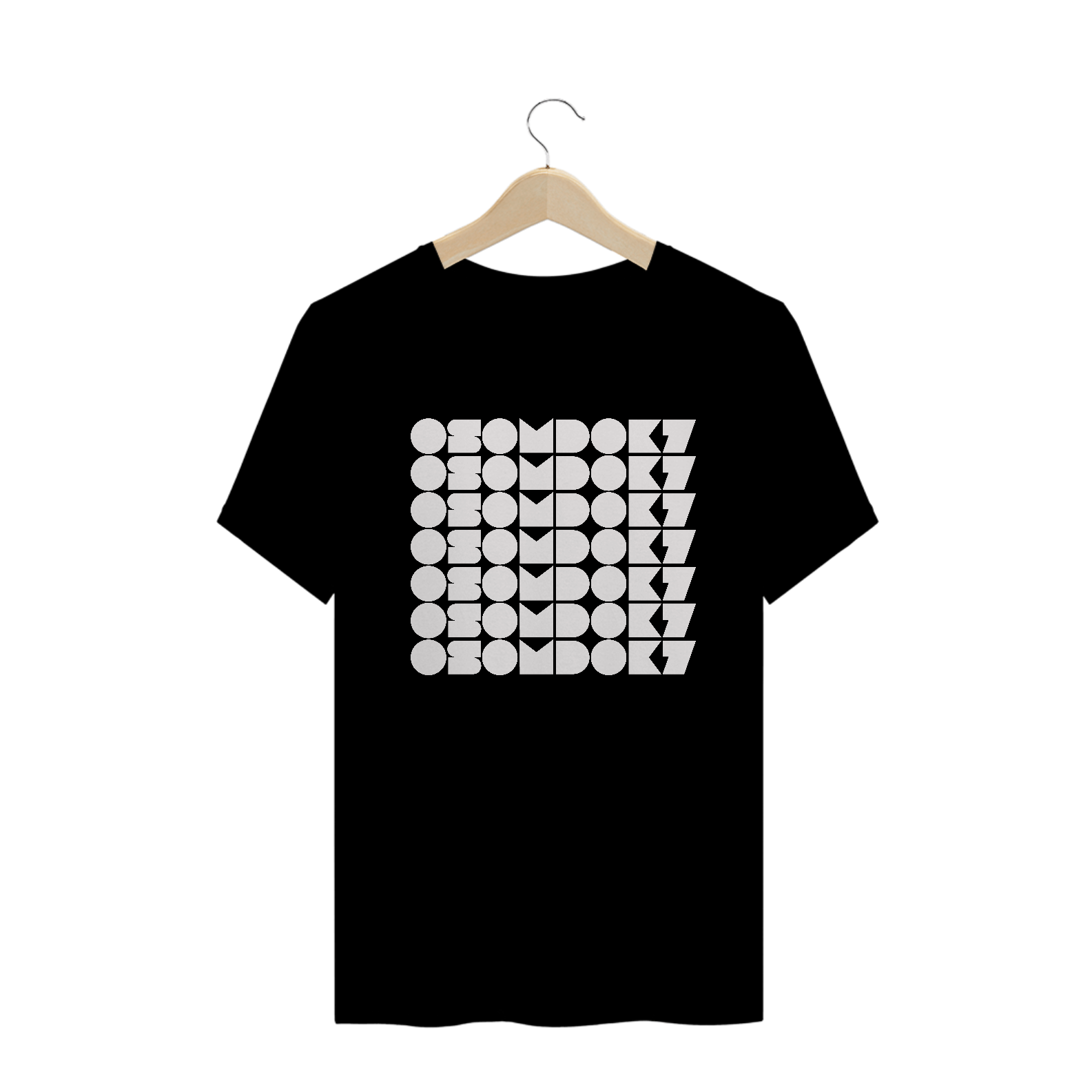 TSHIRT BAUHAUS O SOM DO K7 BRANCO