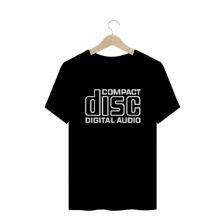 Nome do produto TSHIRT COMPACT DISC STAMP BRANCO