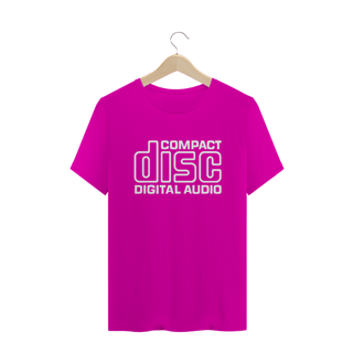Nome do produto TSHIRT COMPACT DISC STAMP BRANCO