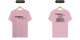 Nome do produto CAMISETA OFICIAL KON KAN TOUR 2024 - FRENTE & COSTA 
