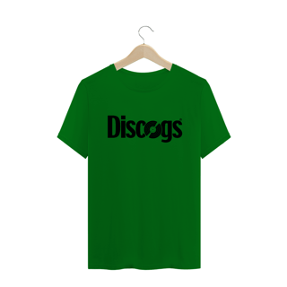 Nome do produto T-SHIRT DISCOG LOGO PRETA