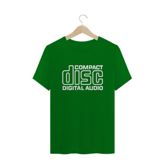 Nome do produto TSHIRT COMPACT DISC STAMP BRANCO