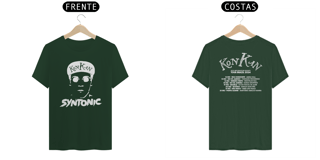 Nome do produto CAMISETA OFICIAL KON KAN TOUR 2024 - FRENTE E COSTA silk branco