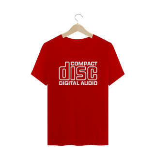 Nome do produto TSHIRT COMPACT DISC STAMP BRANCO